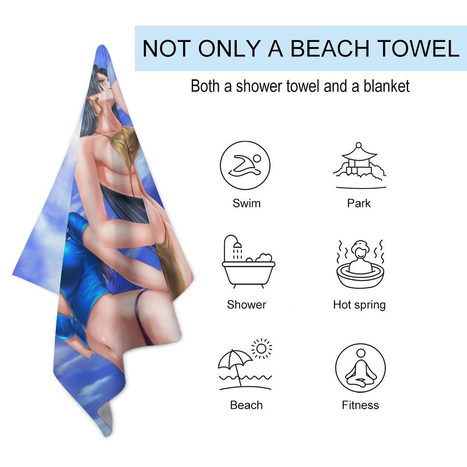 Amazon.co.jp: バスタオル ナミ ボア・ハンコック ニコ・ロビン同人